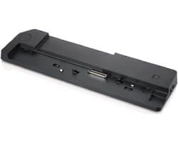 Notebook Dock - Poortreplicator Station - Extra Aansluitingen - Meerdere HDMI Poorten - 24 x 7 x 18 cm - Zwart