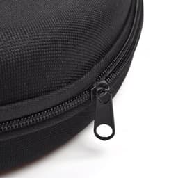Koptelefoon Case - Koptelefoonhoes - On-ear/Over-ear - Harde Beschermhoes - Koptelefoon Hoesje - Beschermhoes - Draagtas - Waterbestendig - Stootvast - Oortjes Opberg Hoesje - Voor de meeste Bluetooth/HIFI/bedrade hoofdtelefoon/Gaming-headset - Zwart — thumbnail 3