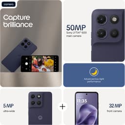 Motorola moto g17 17,1 cm (6.72") Dual SIM Android 15 USB Type-C 4 GB 128 GB 5200 mAh Paars — thumbnail 3