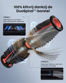 eufy Robotstofzuiger C28, HydroJet Zelfreinigende Dweil en Vervangingssets, 15.000 Pa Turbo Zuigkracht, 5-In-1 Robotstofzuiger & Dweil Voor Thuis, Anti-Klit Ontwerp, AI-Obstakelherkenning — thumbnail 3