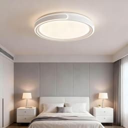Dimbare LED Plafondlamp Rond Ø50cm met Afstandsbediening - Warmwit tot Koelwit Licht (3000K-6500K) — thumbnail 2