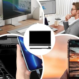Draagbare Externe Monitor - Scherm Extender - Productiviteit Verhoging - Lichtgewicht Ontwerp - 15.6 Inch — thumbnail 3