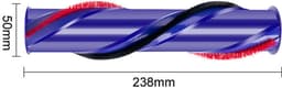 1 stuk - cordless vacuum cleaner - Borstelrol - Geschikt voor Dyson V6/V7 Stofzuiger- Vervangende - StofzuigerOnderdele — thumbnail 2