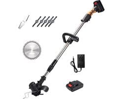 Elektrische Grasmaaier - Oplaadbare Maaier - Gazon Onderhoud - Handheld Multifunctioneel - 120 x 30 x 20 cm - null