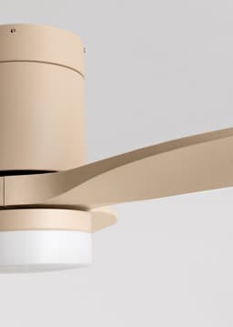CREATE - Stille 40W plafondventilator met technische ABS bladen in verschillende maten - S - Met licht - Controller voor wandmontage - WIND CALM — thumbnail 3
