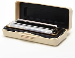 Diatonische Mondharmonica - Muziek Instrument - Muziek Maken - 10 Gaten 20 Tonen - 400 gram - Toonsoort C — thumbnail 2