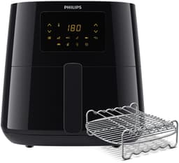 Philips Airfryer Essential 3000 Series - HD9270/96 - 6,2 liter (XL) - Heteluchtfriteuse - Warmhoudfunctie - 14 in 1 kookfuncties - Met spiesjes & grillrooster — thumbnail 1