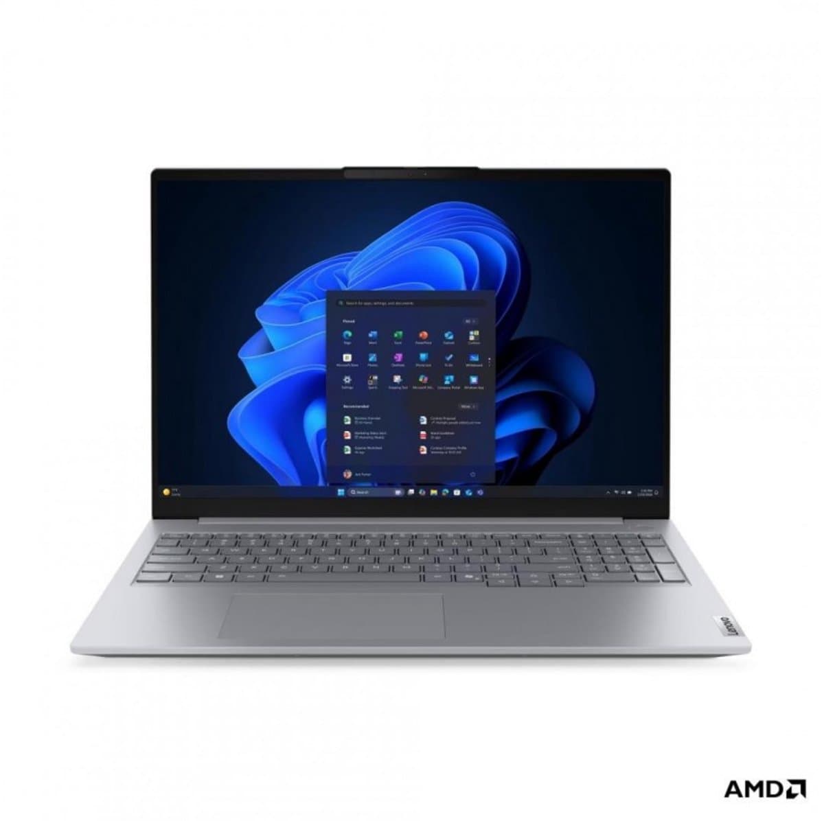 Lenovo Thinkbook 16 G9 AHP- 16'' WUXGA 400 Nits -IR Cam -AMD Ryzen 7 250 -32GB (2x16GB) DDR5-5600Mhz -512GB SSD -Windows 11 Pro -Verlicht Toetsenbord - Finger print reader - 3 jaar garantie — afbeelding 1