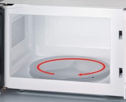 Compacte Magnetron - Snelle Oven - Eten Opwarmen - Zes Vermogensstanden - 17 Liter Inhoud - Wit — thumbnail 2