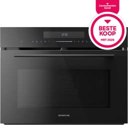 Inventum IMC4535GT - Inbouw combi-oven - Hetelucht - Magnetron - Grill - 50 liter - 45 cm hoog - Tot 250 graden - Zwart - Beste Koop Maart 2026 — thumbnail 2