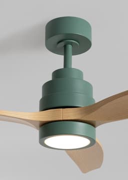 CREATE - Stille plafondventilator van 40 W met technische ABS-bladen, verkrijgbaar in verschillende maten - M - Met licht - WIFI - WIND STYLANCE — thumbnail 2