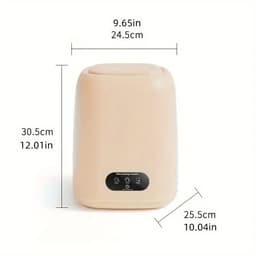 Rolu Mini Wasmachine – Wasmachine Met Centrifuge – 9 Liter – Ideaal Voor Studenten Of Camping – Draagbare Mini Wasmachine - 1.35 KG — thumbnail 3