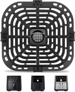 Kraftverdia Airfryer - Accessoire - Vervangende Grillpan voor Instant Vortex 6QT & Gourmia GAF685/GAF735 - Anti-aanbak RVS — thumbnail 1