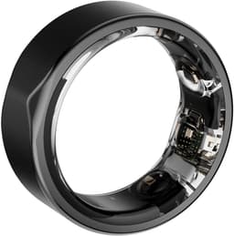Kuno Ring 2 – Smart Ring – Slaapmonitor – Hartslag & Activiteitentracker – Stappen & Calorieën Meten – Zonder Abonnement – Waterbestendig – Zwart - Maat 7 — thumbnail 4