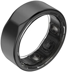 Kuno Ring 2 – Smart Ring – Slaapmonitor – Hartslag & Activiteitentracker – Stappen & Calorieën Meten – Zonder Abonnement – Waterbestendig – Zwart Maat 12 — thumbnail 1