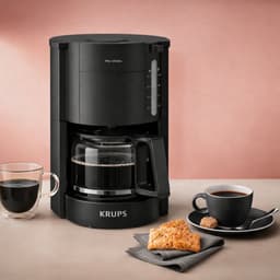Krups F30901 ProAroma Filter Koffiezetapparaat – 10 Kopjes – Glazen Kan – 1050W – Automatische Uitschakeling – Zwart — thumbnail 4