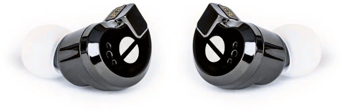OneMelon® Waterfall - Zwart - Oordopjes met draad en microfoon - Smokey Black - 3.5 mm jack - in ear oortjes met draad — afbeelding 1