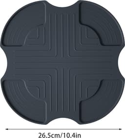 Geschikt voor Ninja Crispi airfryer: hittebestendige siliconenmat, hittebestendige pannenmat, driehoekige hittebestendige mat, een geweldige keukenhulp. — thumbnail 2