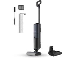 Samako Aqualis S1 - Stofzuiger met Dweilfunctie - 2-1 Vloerreiniger - Nat Droog Dweil Stofzuiger - Zelfreiniging en Droging - 35min accuduur