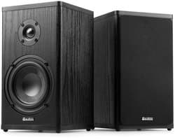 Draadloze speakers - Audizio BS20 speakerset - Luidspreker boxen met Bluetooth - Oplaadbare accu - Antraciet
