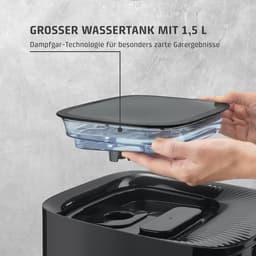 Extra Grote Heteluchtfriteuse met Stoomfunctie 7 Liter - Gezond Frituren en Stomen — thumbnail 3