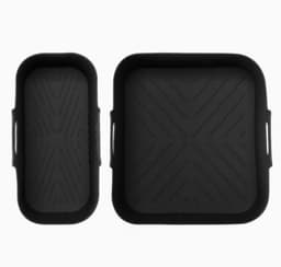 2-Pack Anti-aanbak Siliconen Bakplaat voor Philips NA350-3000 | Makkelijk Schoon te Maken, Geschikt voor Airfryers, Ovens en Magnetrons — thumbnail 2
