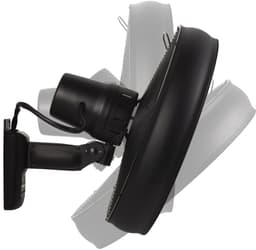 Lucci AIR BK Wandventilator 50 W (Ø) 410 mm Zwart Zwenkbaar — thumbnail 2