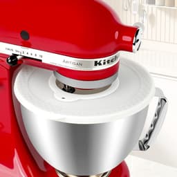 RVS Mengkom - Keukenmachine Kom - Bakken en Mixen - Speciaal Ontworpen - 5 Liter Inhoud - Met Deksel — thumbnail 4