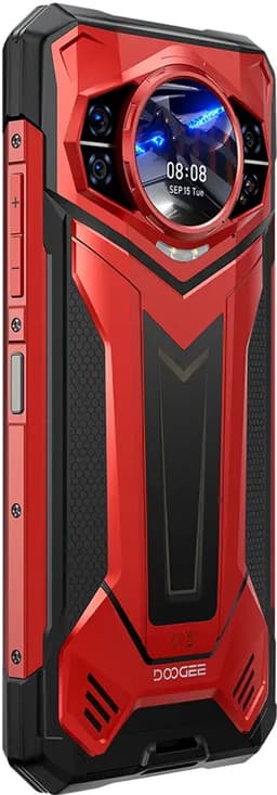 DOOGEE S200 Plus Robuuste Smartphone 5G - 36 GB RAM 512 GB ROM - 11100 mAh 33W - Android 15 Robuuste Telefoon - 6,72 inch+1,32 AMOLED display - GPS,NFC,OTG,Face ID - Rood — thumbnail 5
