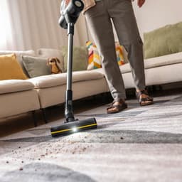 Kärcher VCS 5-25 Infinity Steelstofzuiger zonder zak - Draadloos - Accu looptijd 60 min - Geen haarverstrengelingen - HEPA filter geschikt voor harde vloeren zoals steen, laminaat, linoleum, PVC maar ook tapijt — thumbnail 3