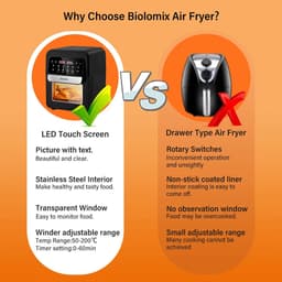 Airfryer – Air Fryer Oven – Heteluchtoven – Friteuse – Conventieoven – 7L Capaciteit – Touchscreen Presets — thumbnail 6