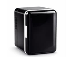 Mini Koelkast - 4L - Reiskoelkast - Zwart - Compact - Camping koelkast - Bar koelkastje