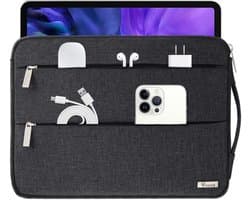 Originap 11,6 13 13,6 Zoll Laptophülle MacBook Air Pro M1 M2 iPad Tablet Tasche 13.3 11 11.6 Hülle Laptoptasche Laptop Sleeve Notebook Case Lenovo Dell HP Schwarz