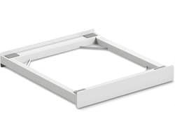 DnA® Stapelkit Wasmachine Droger - Wasmachine Verhoger - Tussenstuk Wasmachine Droger - Wit - 55cm x 8cm x 60cm