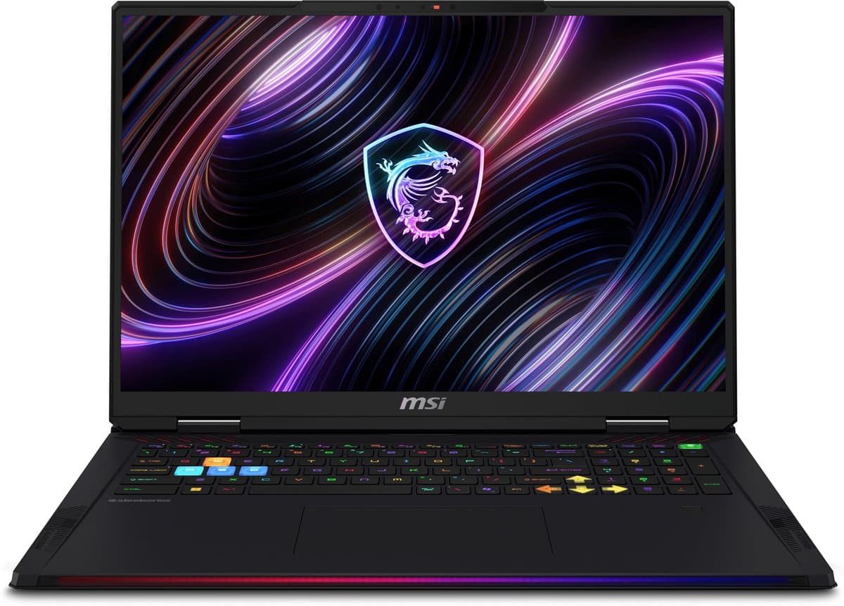 MSI Raider 18 Max HX A2WI-1051NL Intel Core Ultra 9 290HX Plus Laptop 45,7 cm (18") WQUXGA 32 GB DDR5-SDRAM 2 TB SSD NVIDIA GeForce RTX 5080 Wi-Fi 7 (802.11be) Windows 11 Home Zwart — afbeelding 1