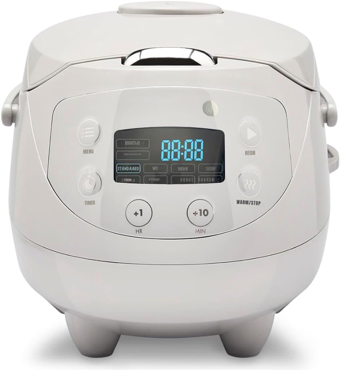 Zyrex® Multicooker - Multicookers - Grijs - 32cm x 23cm x 22cm — afbeelding 1