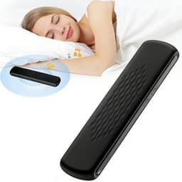 Slaapsprekers - Slaapkussenluidspreker - Onderkussen Bluetooth Speaker - Mini-slaaphulpmiddel - Botgeleiding Technologie - Bluetooth-luidspreker - Witte Ruis - Timer - 20 Uur Speeltijd - Met volumeregeling - Geschikt voor diepe slaap - Zwart — thumbnail 1