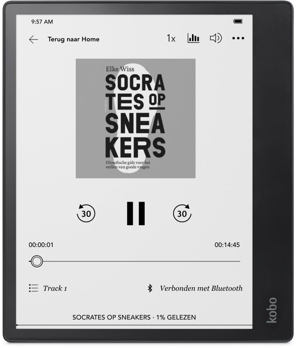 Kobo Elipsa 2E Refurbished - E-reader - 10,3 inch - 32GB - Luisterboeken - Zwart — afbeelding 1