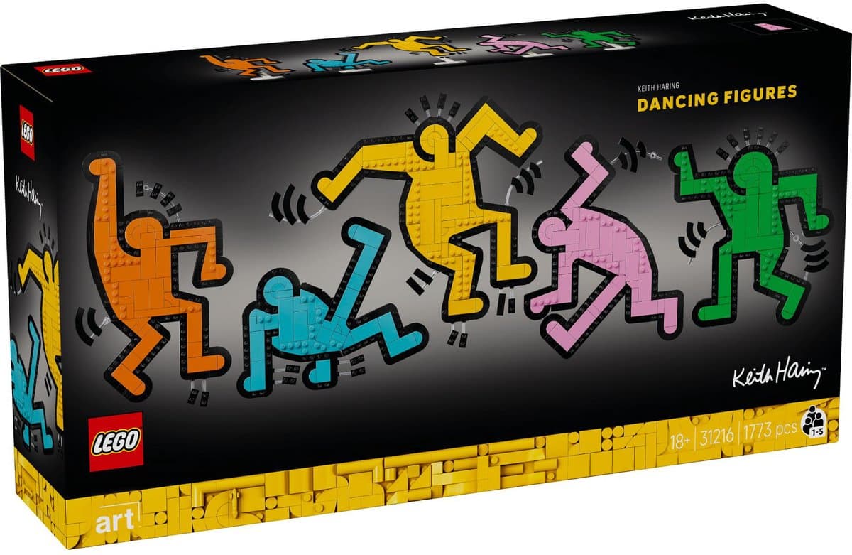 Lego Art 31216 Keith Haring Bouwstenen — afbeelding 1
