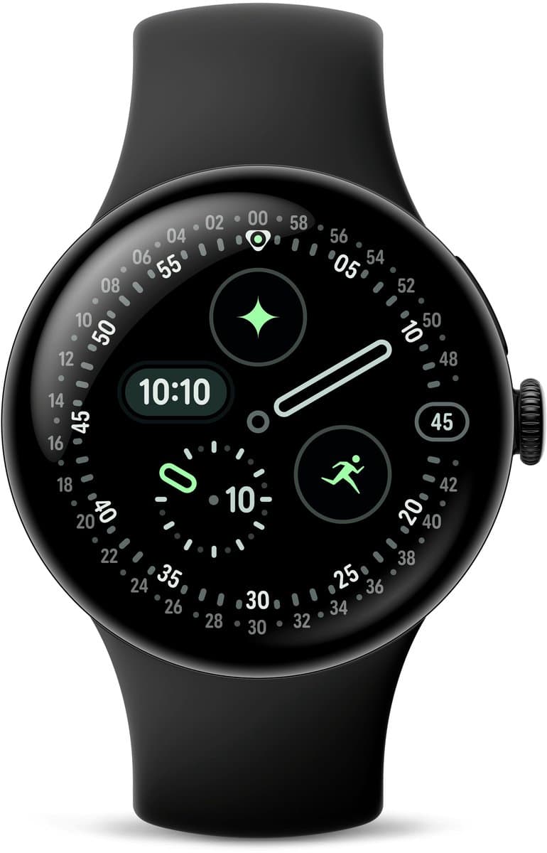 Google Pixel Watch 4 Zwart 41 mm — afbeelding 1