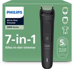 PHILIPS MG3935/15 Philips Series 3000 7 in 1 Multigroom Zwart — thumbnail 1