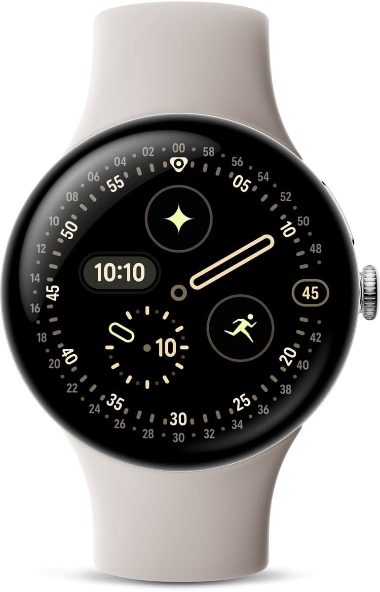 GOOGLE Pixel Watch 4 45MM Smartwatch Porcelain — afbeelding 1
