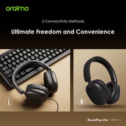 oraimo BoomPop Lite – Draadloze Koptelefoon – 65u Batterij – ENC Microfoon – Gaming Mode - Wit — thumbnail 2