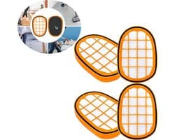 stofzuiger filter- Geschikt Voor stofzuigerfilter philips- Stofzuigerfilter- Microfilter -Geschikt Voor mensen met allergie Geschikt Voor fijnstof / geuren- Geschikt Voor Philips Stofzuigers- 4 stuk-FC6812 6814 6823 6827 6908