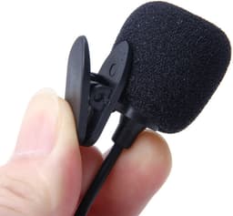Lavalier Dasspeldmicrofoon met 3.5mm Jack AUX aansluiting - 2 Meter Kabel - Geschikt voor Smartphone, Camera en Laptop - zwart — thumbnail 3