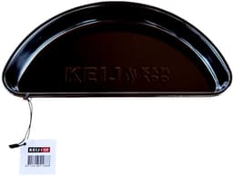 Keij Kamado BBQ Lekbak / Drip Tray Halve Maan Compact - Emaille - voor 15 inch Kamado's - Universeel — thumbnail 1