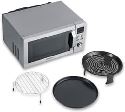 Severin MW 7918 CrispyWave Magnetron – 4-in-1 – Grill – Heteluchtfriteuse – Oven – 230°C – Pizzaplaat – RVS — thumbnail 6