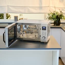 Severin MW 7918 CrispyWave Magnetron – 4-in-1 – Grill – Heteluchtfriteuse – Oven – 230°C – Pizzaplaat – RVS — thumbnail 4