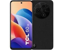 TCL 60 SE 17 cm (6.7") Dual SIM Android 15 4G USB Type-C 8 GB 512 GB 5200 mAh Zwart
