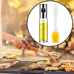 Oil Spray Bottle voor Air Fryer - Olie Spray voor Koken met Kom en Trechter - Olie Sprayer voor Salade, Grillen, Keuken Bakken - 2 Stuks — thumbnail 6